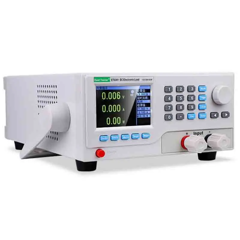 ET5301 DC โหลดอิเล็กทรอนิกส์ขนาด400W 150V 60A แบตเตอรี่ความจุ Tester Test Aging เครื่องมือ Professional เครื่องทดสอบแบตเตอรี่