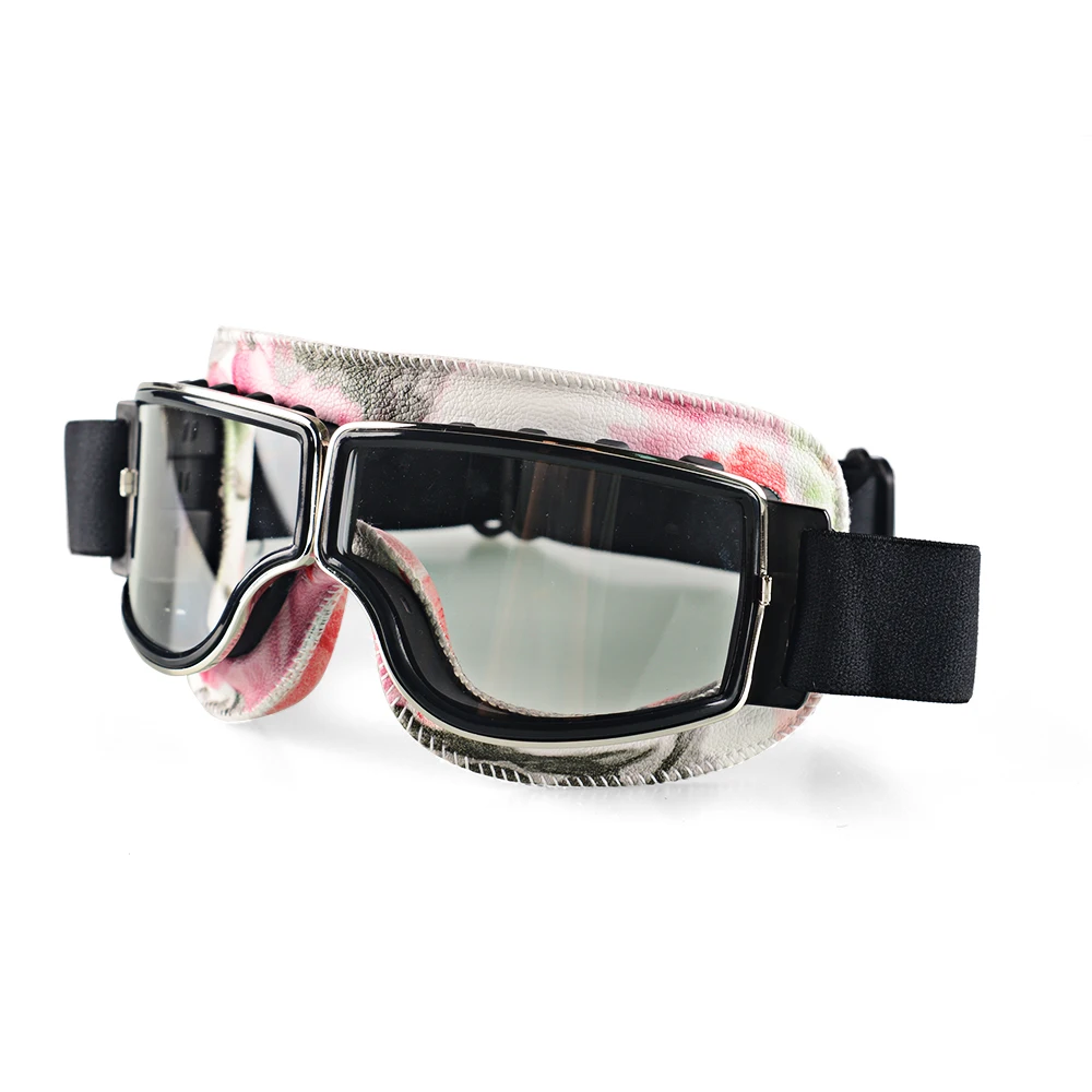 NEW WWII Vintage motorcycle gafas motocross moto goggles Scooter For Harley Goggle Glasses Pilot Cruiser