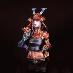1/10 ancient woman  warror with hat  bust    Resin figure Model kits Miniature gk Unassembly Unpainted
