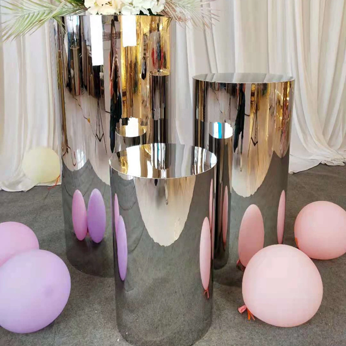 

3pcs/5pcs set)wedding event and party display props hot cake stand for birthday party celebration AB0494
