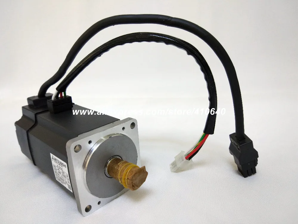 100% Genuine  400W Servo Motor HC-KFS43 0.4 KW Matching with Servo Motor Drive MR-J2S-40A