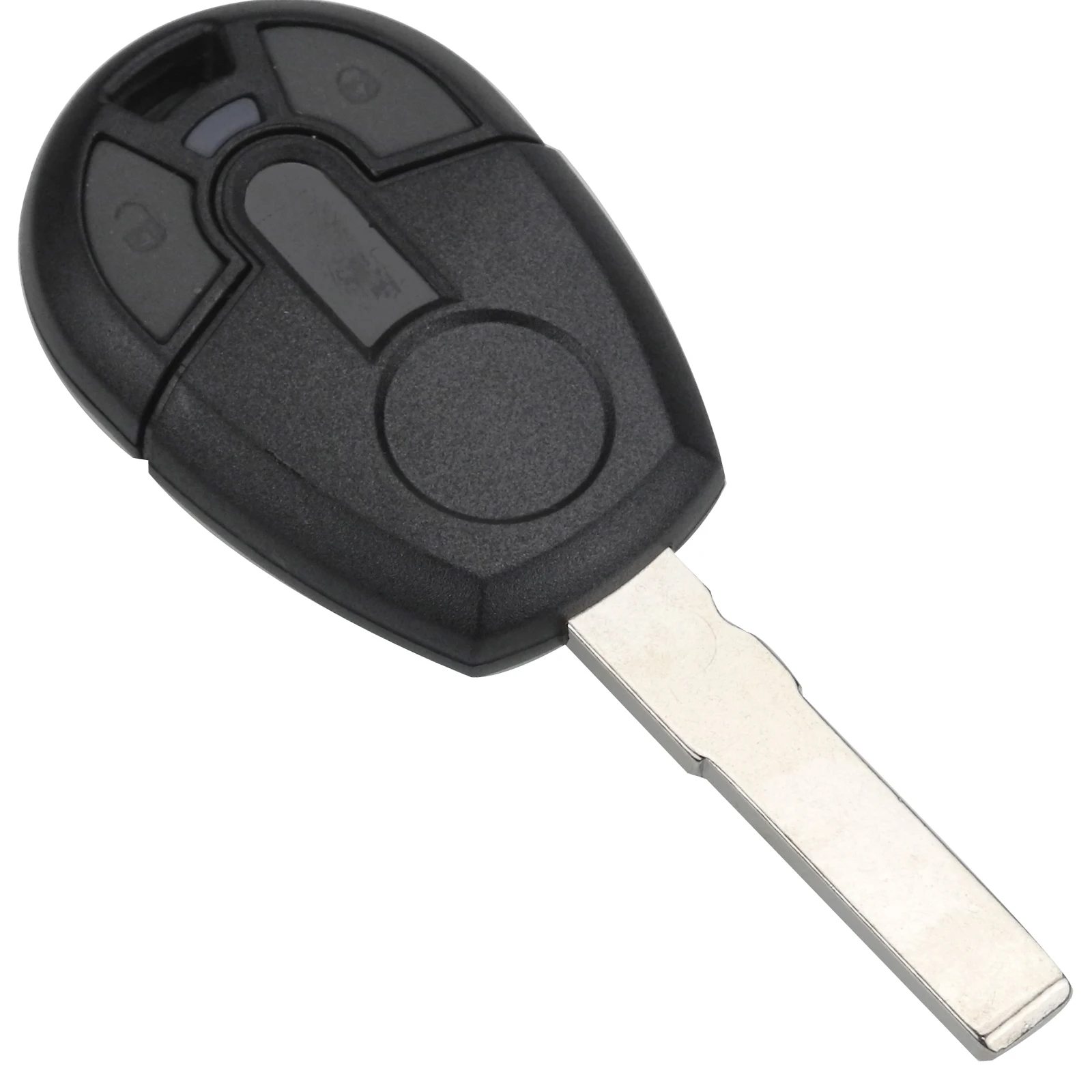 jingyuqin Replace 2 BTN Smart Remote Car Key Shell Cover For Fiat Positron Transponder Key Blank Case With  SIP22/GT15R Blade