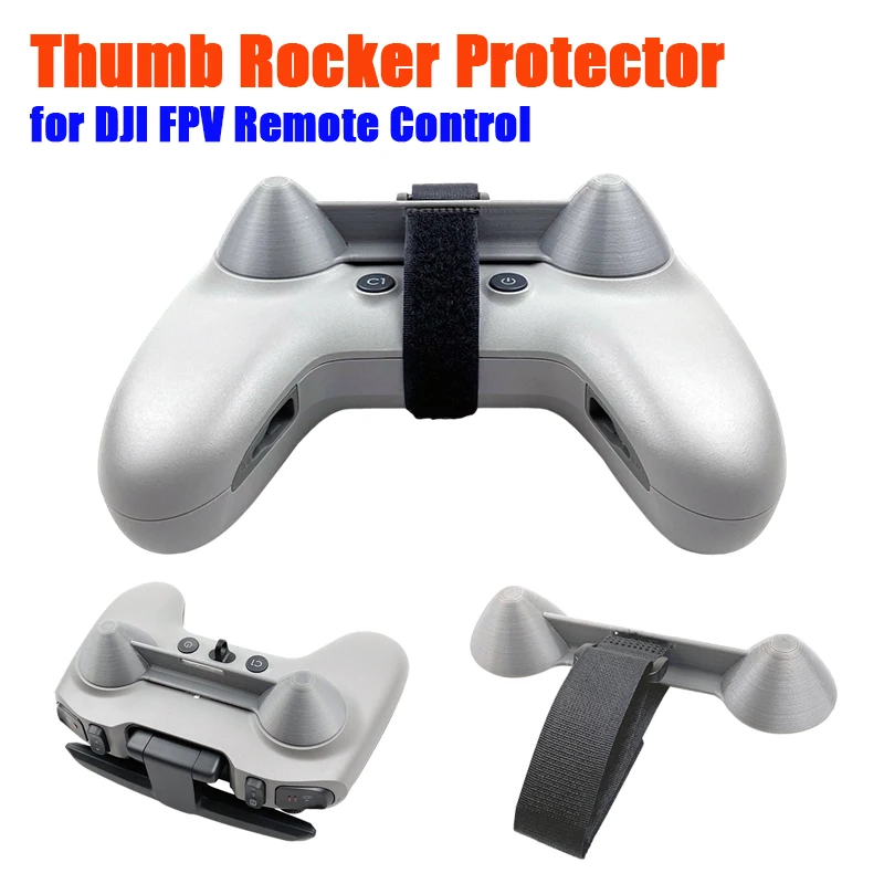 for DJI FPV Remote Controller Thumb Rocker Protective Cover Joystick Holder Guard Transmitter Cap Protector for DJI Avata Drone