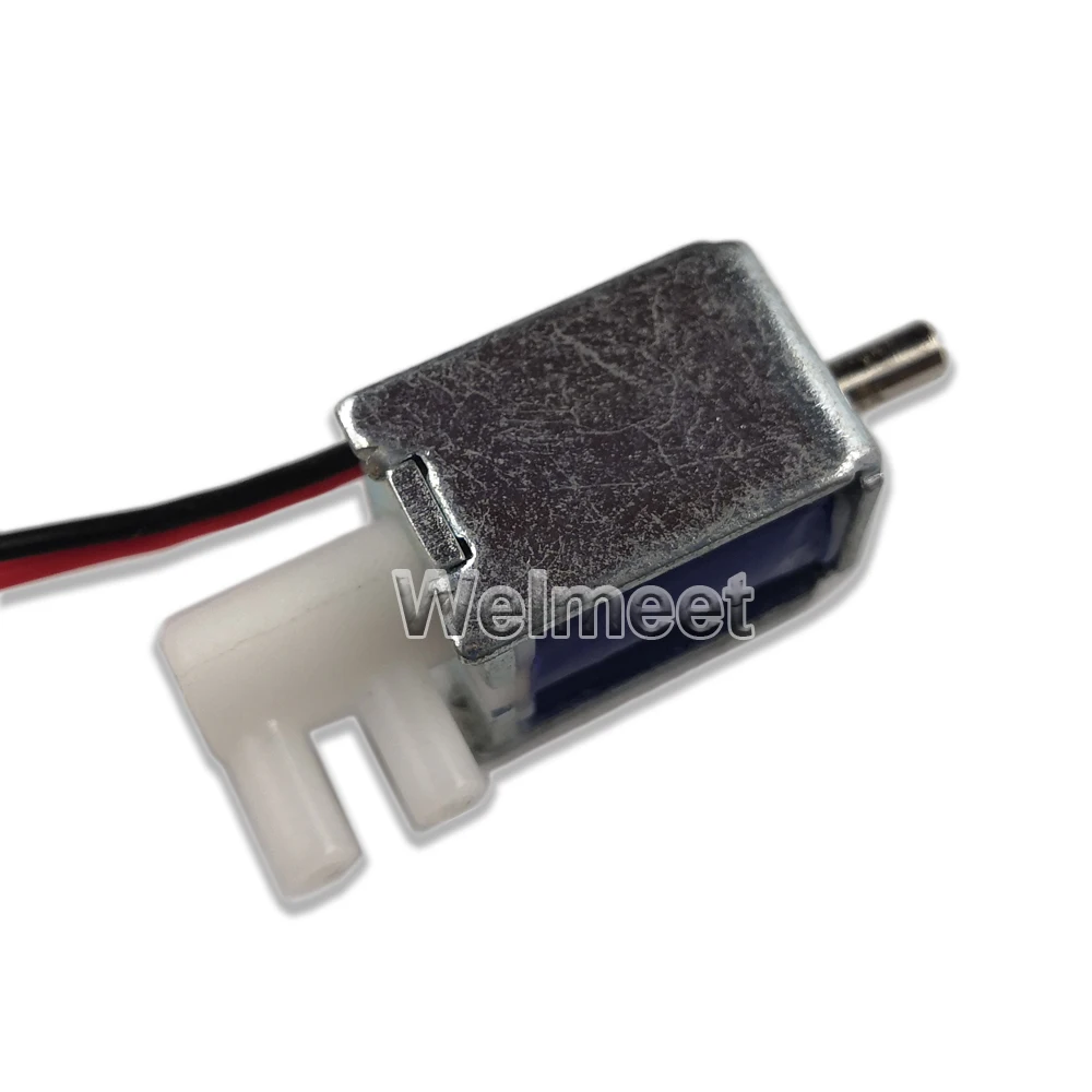 DC3V 4.5V 6V 12V 24V 3mm Hole Diameter Two Position Three Way Electronic Control Solenoid Exhaust Air Valve #11