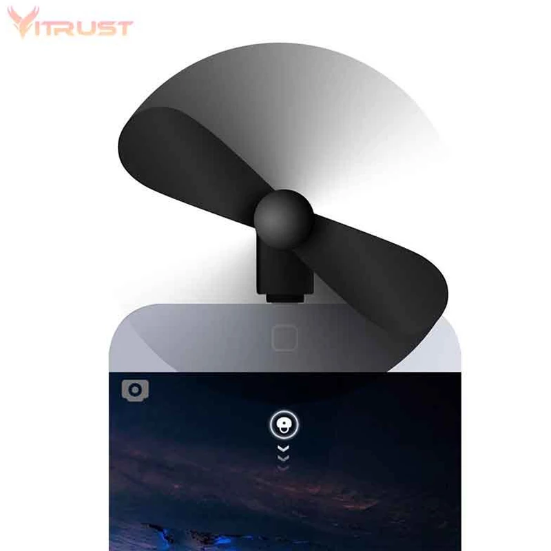 Type-C USB Fan Mobile Phone Power Bank fan Gadgets Mini Removable Fans