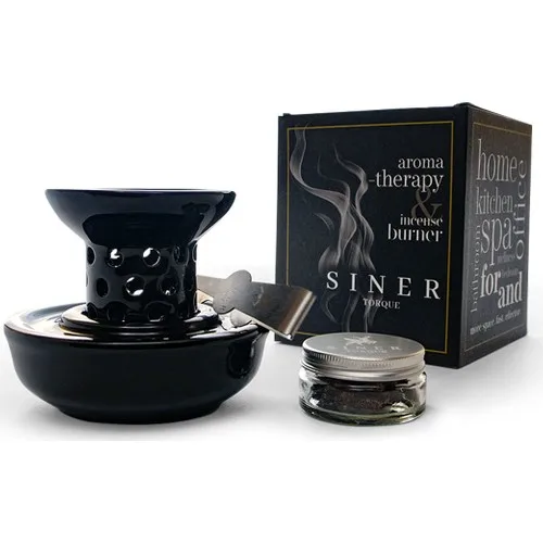 Siner Torque Siner Maşalı Handmade Ceramic Censer and Purgatory Shell Room Fragrance