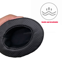 KQTFT Breathable Style Leather Replacement EarPads for Bluedio T2S T-2S Bluetooth Headphones Parts Earmuff Cover Cushion Cups