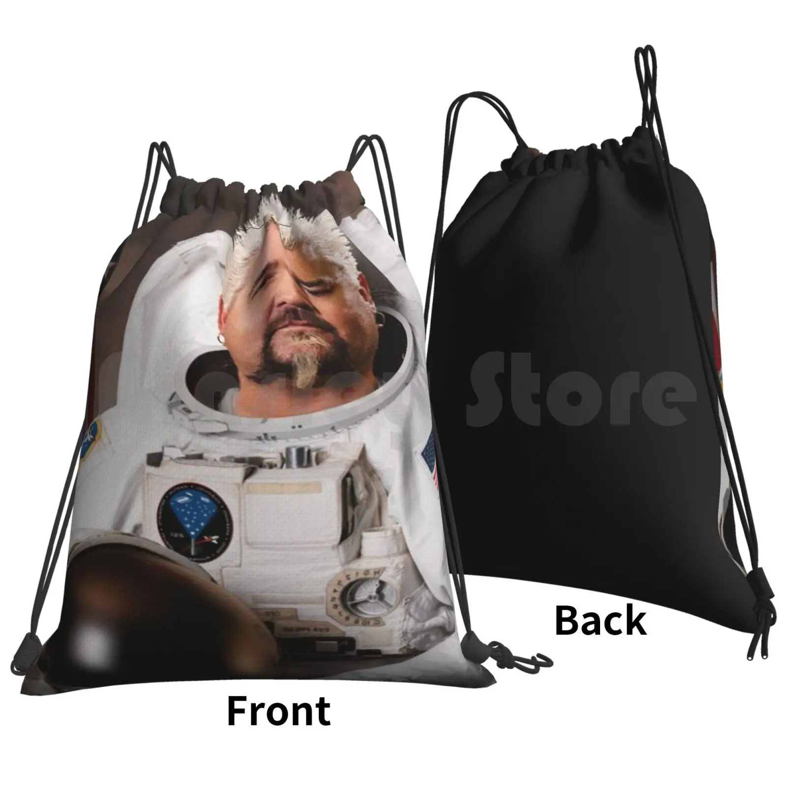 Flavortown On The Moon Backpack Drawstring Bags Gym Bag Waterproof Phone Case Sheet Etsy Funny Swag DIY Décor Home House