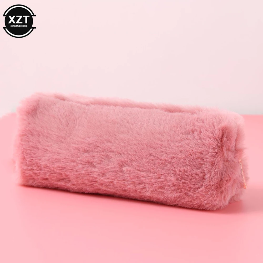 لطيف موضة أفخم سستة حقيبة أقلام رصاص مدرسة اللوازم المكتبية القرطاسية الحقيبة محفظة تخزين لطيف حقائب مكياج صندوق رصاص