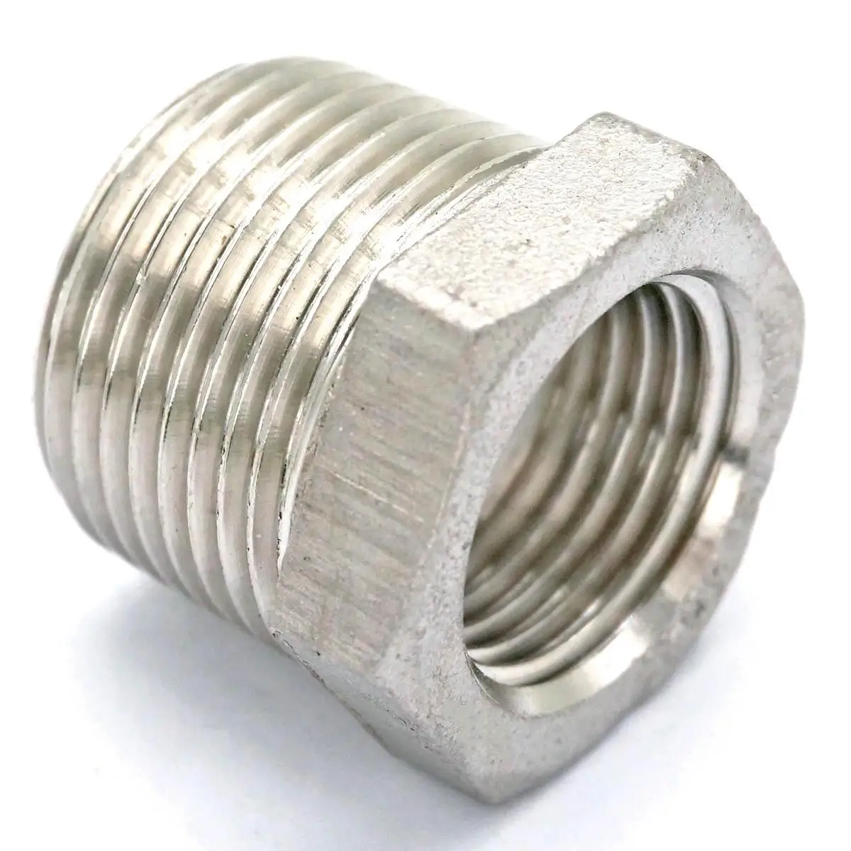 

1/2" BSP Male to 3/8" BSP Female 304 Stainless Steel Reducer Reducing Bush adapter Fitting