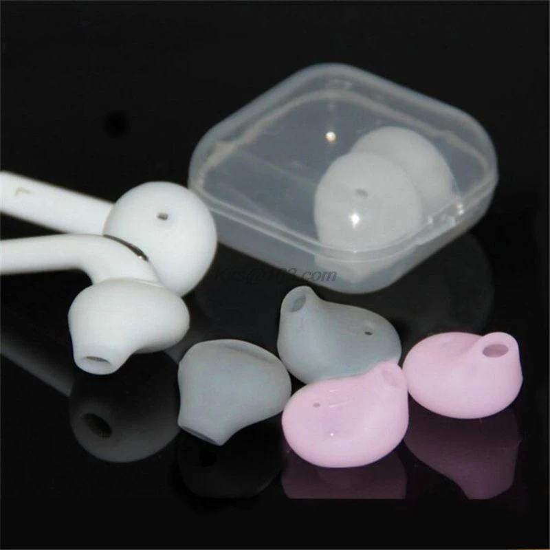 10pcs/lot Soft Silicone Ear Pads Eartips For Sony WI-SP500 For Samsung S7 S6 Edge 9200 level u In-ear Headphones Earphone