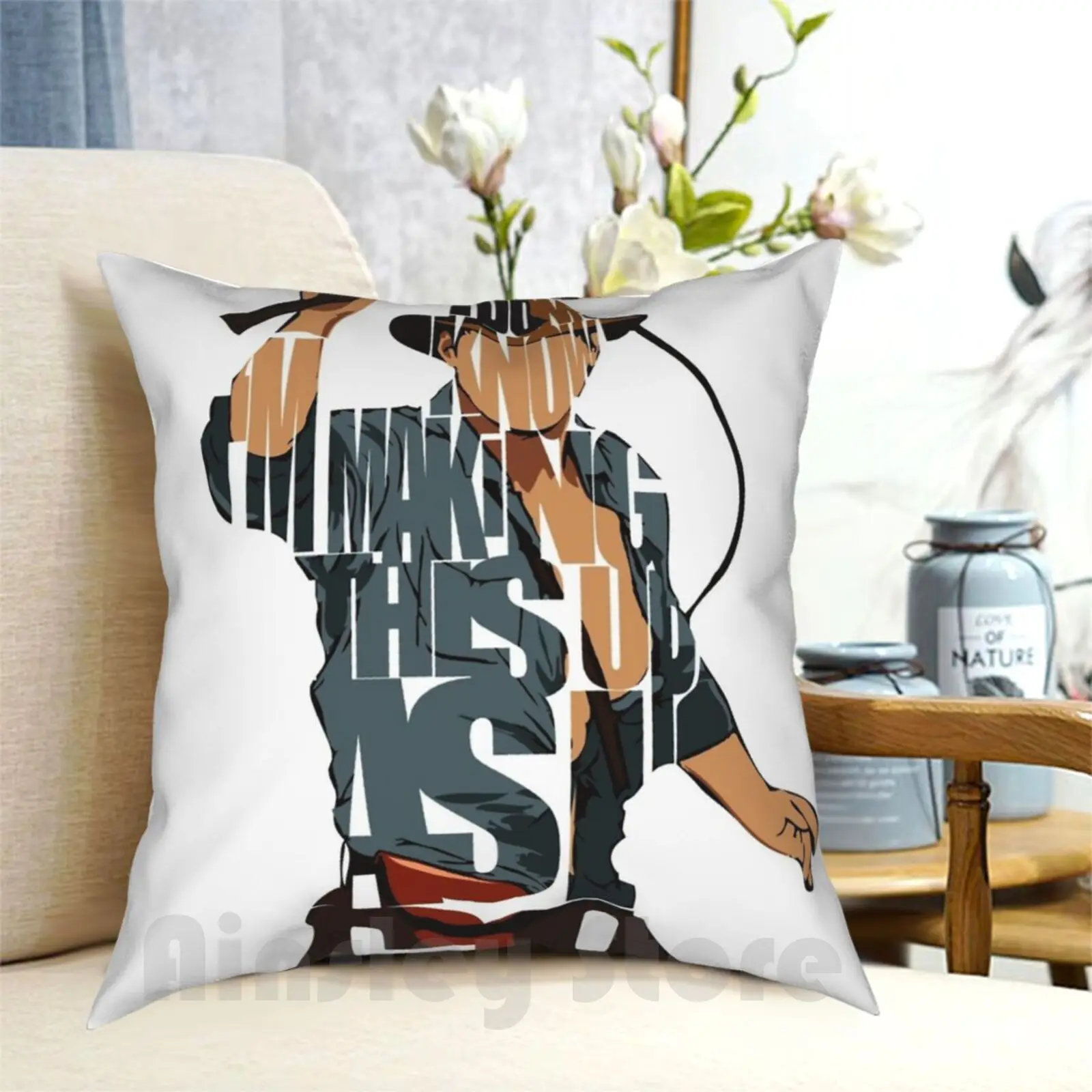 Indiana Jones Pillow Case Printed Home Soft DIY Pillow cover Henry Walton Indiana Jones Indy Harrison Temple Of Doom