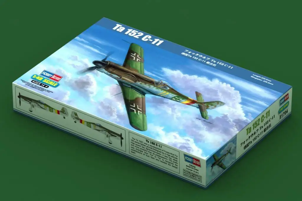 Hobbyboss Model 1/48  81704 Focke Wulf Ta152 C-11 Model kit