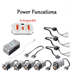 Electric motor set the car Remote Control Battery Box Switch with Led light Power Function LE-J901 Spare part for kids DIY toys