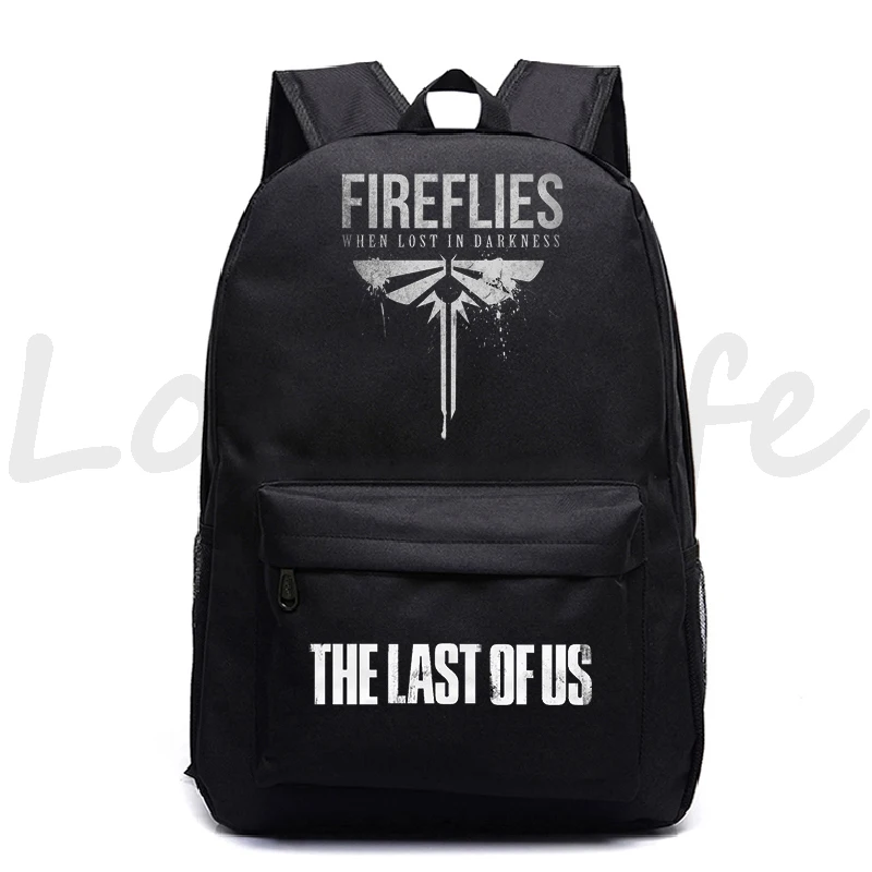 The Last of Us Backpack School Bags for Girls Boys Mochila Knapsack Teens Game Print Bookbag Kids Travel Rucksack