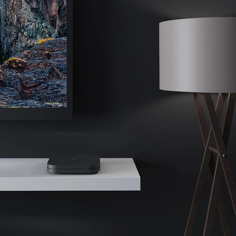 Originale Globale Xiao mi mi TV Box S 4K HDR Android TV 8.1 Ultra HD 2G 8G WIFI Google Cast Netflix IPTV Set top Box 4 Lettore Multimediale