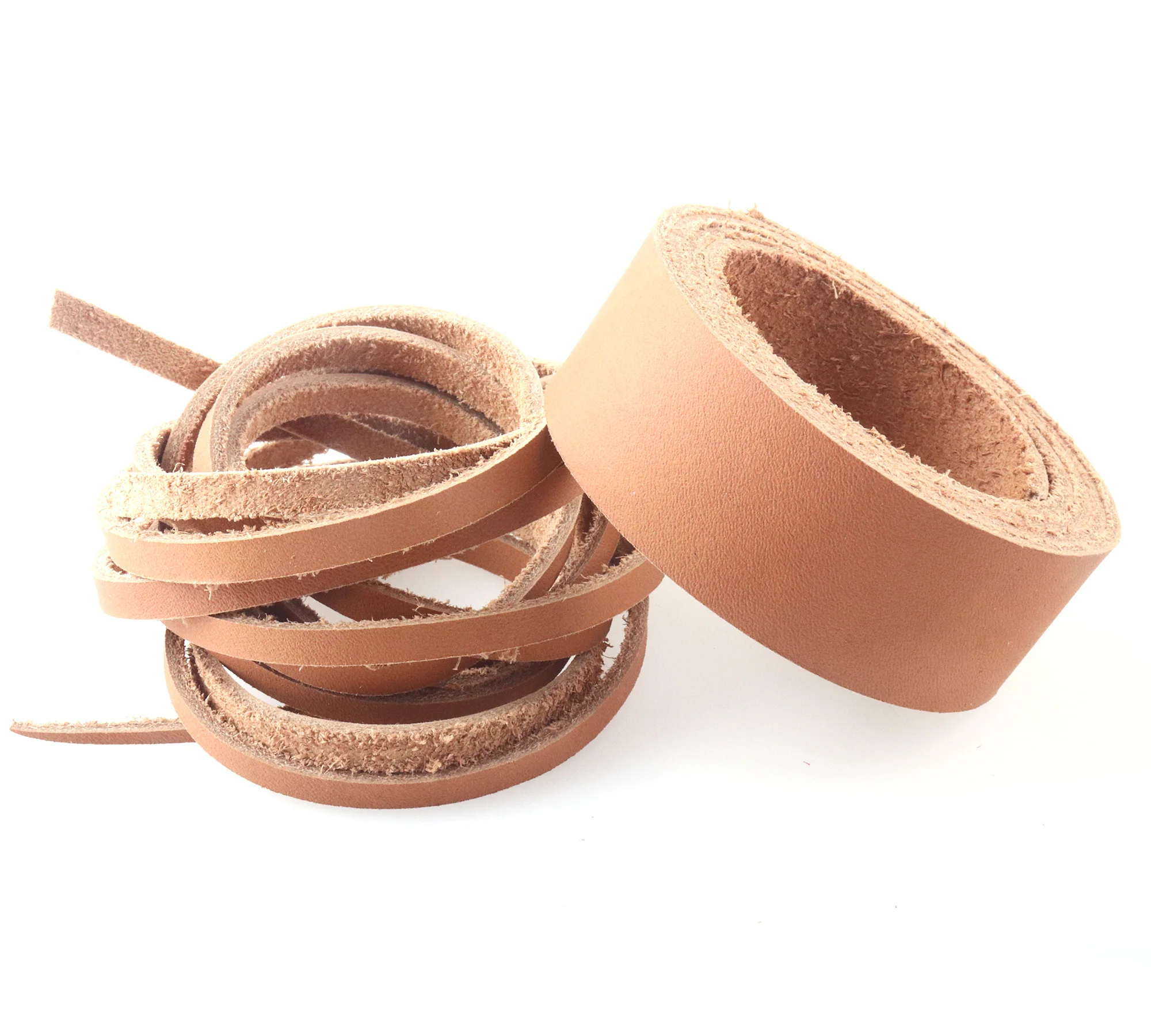 Belt Leather Strips Purse Strap Leather Cream Leather Backpack Handles Leather Straps Jewelry Making Leather String Bracelet Cow