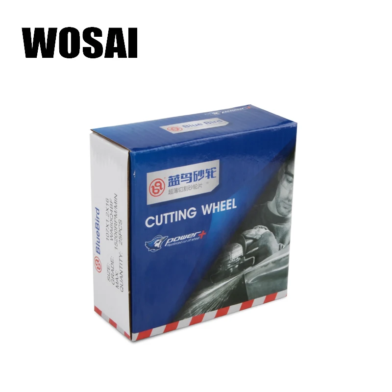 Woai-研削ホイール付きカッティングディスク,25個,107mm,金属切削工具,アングルグラインダー用,樹脂ディスク,研削刃カッター