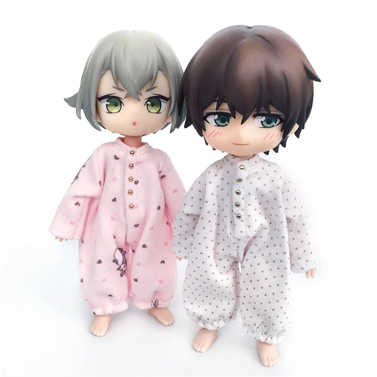 

Doll Clothes Lovely Soft one-piece pajamas for Ob11,Mollys,obitsu 11,GSC,pd9,1/12 BJD Dolls Clothes Accessories