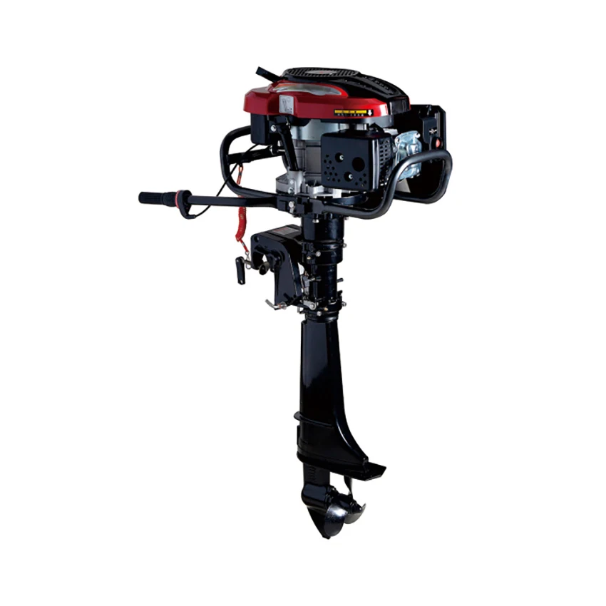 

7 Horsepower Boat Outboard Engine Air-cooling System Gasoline Fuel Motor Four stroke Outboard Motor For Inflatable Boat 5.1KW