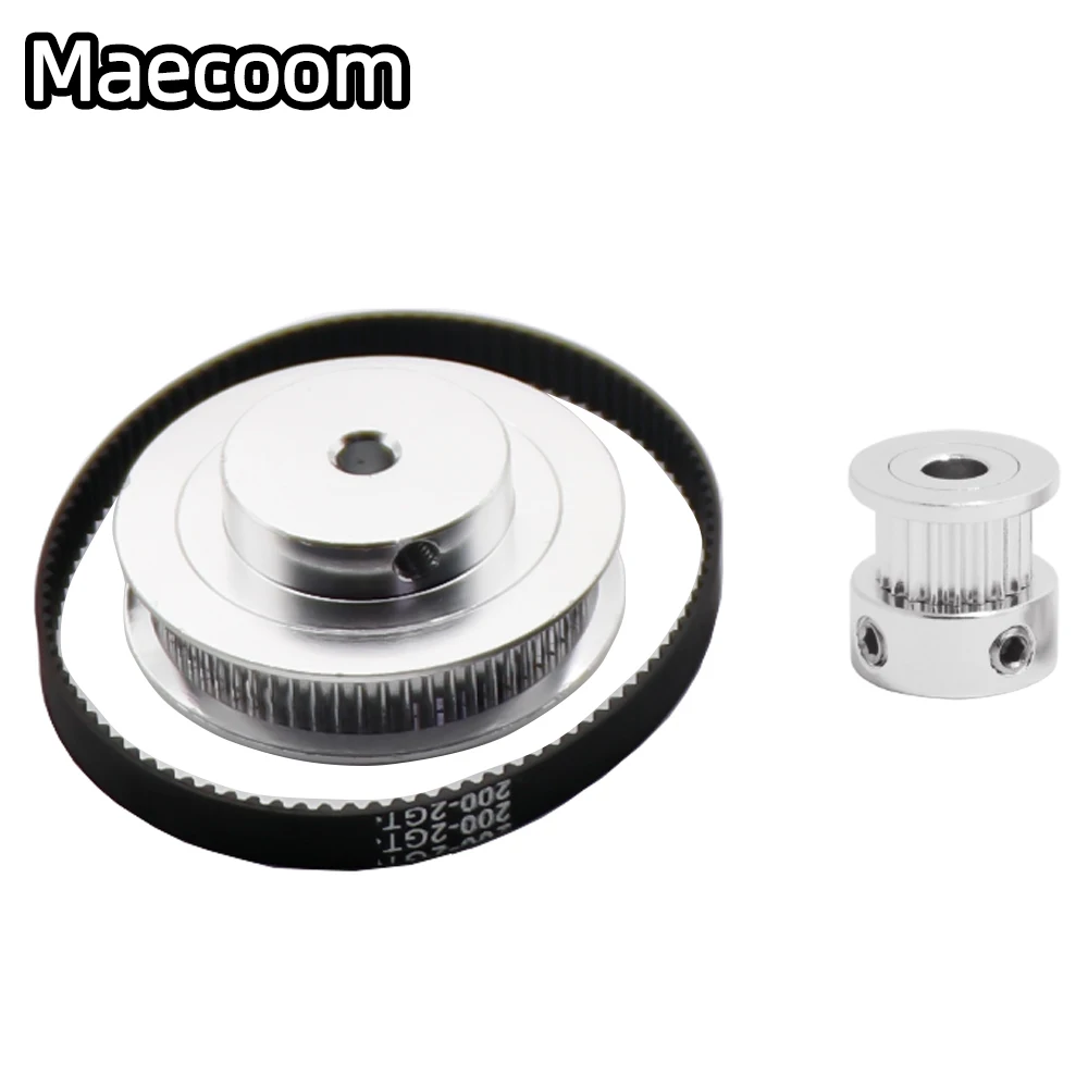 20T5MM Timing Belt Pulley GT2 60teeth 20teeth Reduction 3:1/1:3 3D printer accessories belt width 6mm Bore 5mm Synchronous wheel