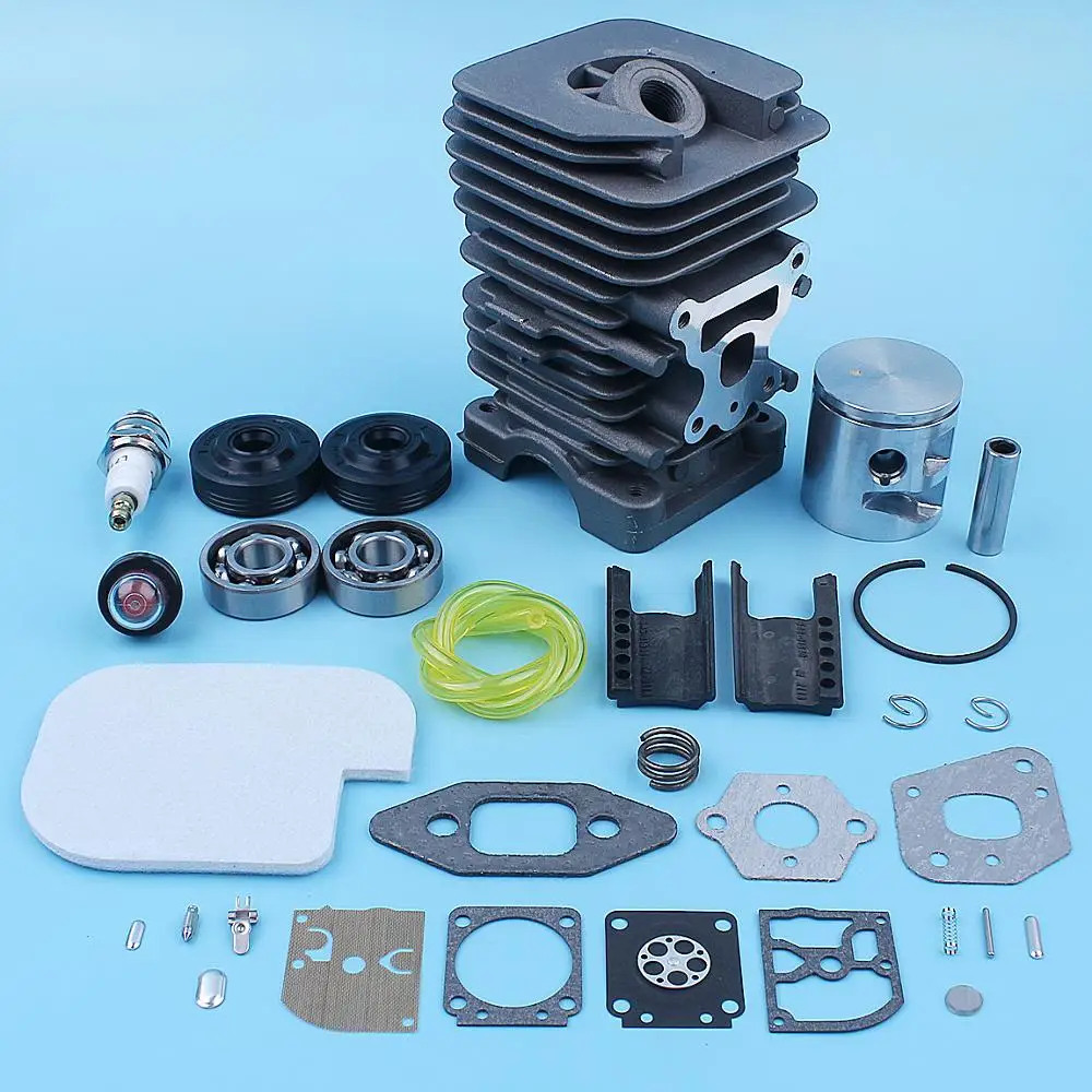 41mm Cylinder Piston Crank Bearing Oil Seal Kit For McCULLOCH Mac 7-38 7-40 7-42 738 740 742 842 Xtreme 8-42 Chainsaw 530071884