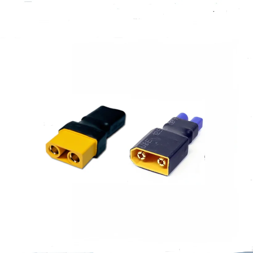 2Pcs XT90 Male Female to XT30 XT60 MPX EC3 EC5 Deans Style Male Female Connector No Wire Adapter for RC FPV Battery Charging ESC