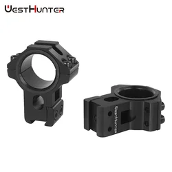 WESTHUNTER 11mm Dovetail / 20mm Picatinny Rail Mount 1inch/30mm Riflescope Ring Hunting Accessories Sight Mount for Shooting