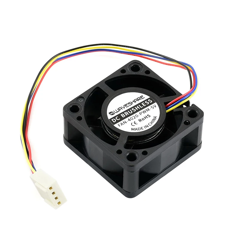 

Jetson Nano Dedicated Cooling Fan PWM Speed Adjustment Strong Cooling Air Cooling Fan for Jetson Nano