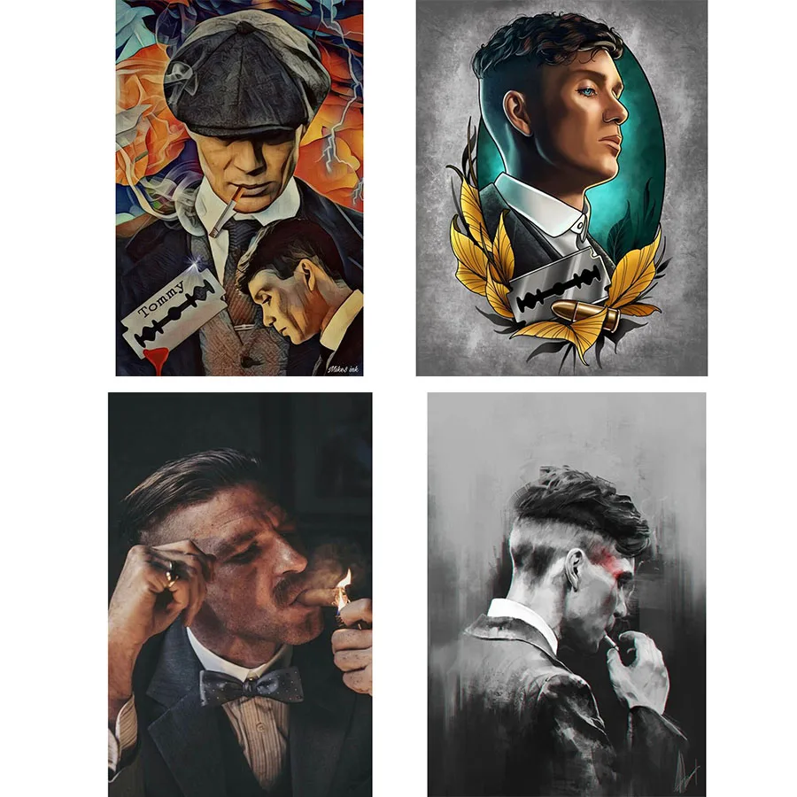 Peaky Blinders Diy Diamond Painting Accessories Movie Film Mosaic Cross Stitch Kit Handmade Crafts Paint Adults Home Decor