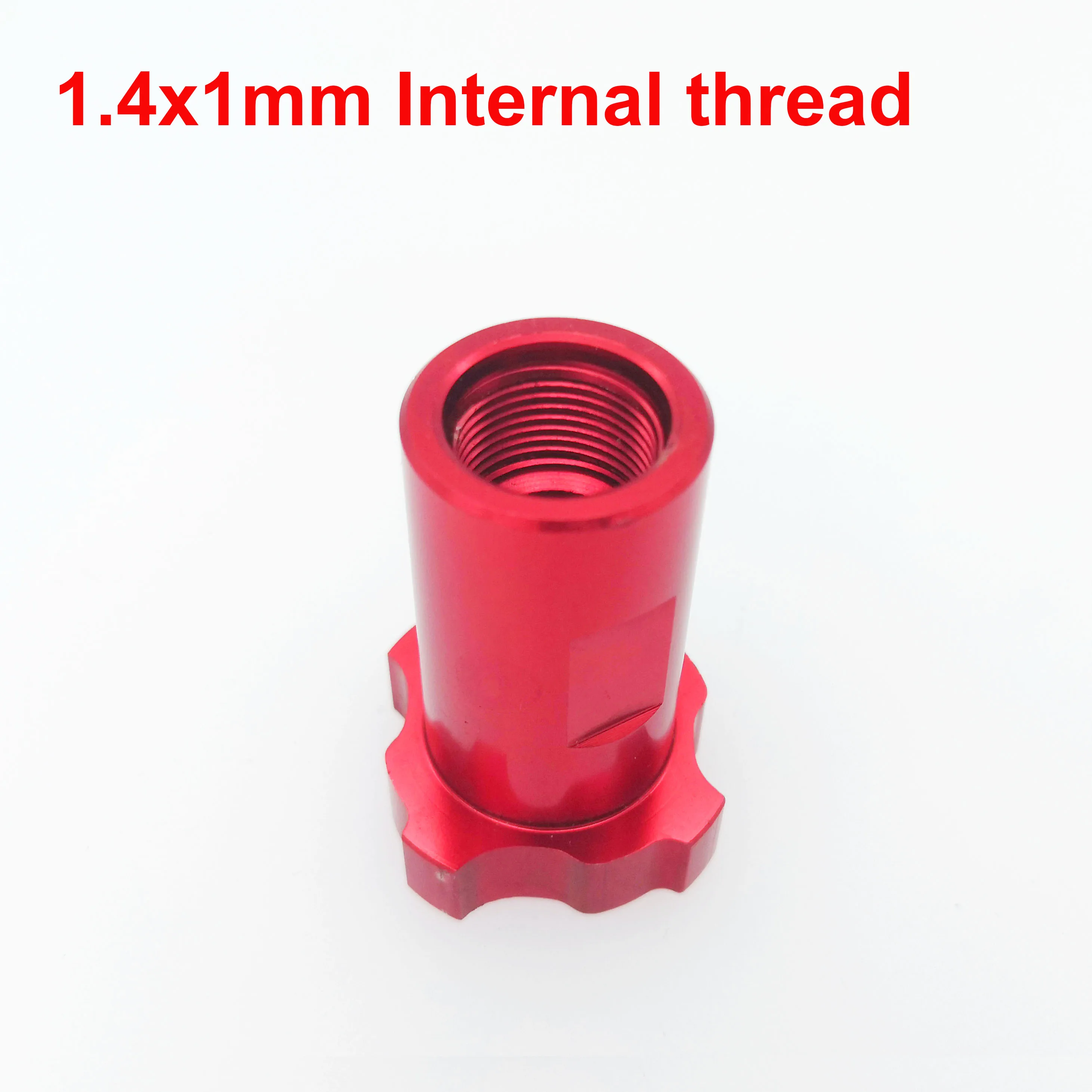 Seckill adaptador de taza de pistola pulverizadora, Conector de pistola pulverizadora, taza medidora desechable, color rojo, Salida del fabricante
