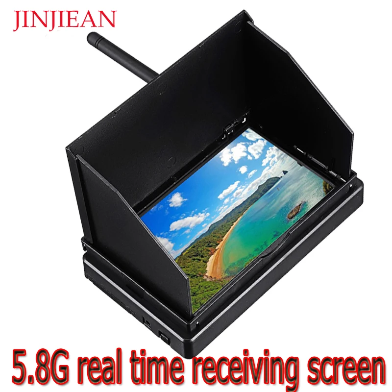 

5.8G 48CH 4.3 Inch LCD 480x22 16:9 NTSC/PAL FPV Monitor Auto Search With OSD Build-in Battery