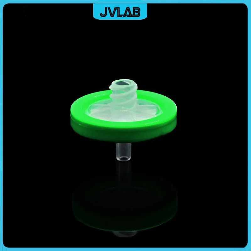 Syringe Filter Nylon OD 25MM 0.22 Micron Disposable Microporous Organic Phase Needle Filtration Needle Filter 100pcs/pk