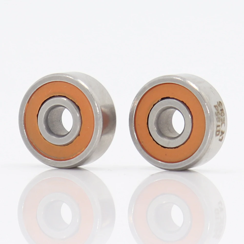 S623 2OS Bearing 3*10*4 mm CB ABEC-7 ( 2 PCS ) Stainless Steel Hybrid Ceramic Bearing Ocean Fishing Reels Ball Bearings S623C