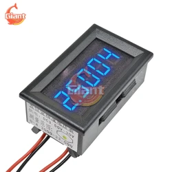 LED 5 Digits DC 0-4.3000-33.000V Digital Voltmeter Vlot Voltage Meter Voltage Indicator DC 5V 12V Car Panel Variable Precision