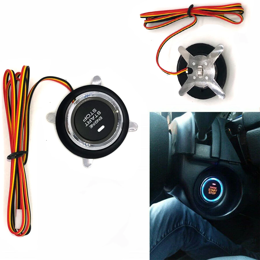 General Motors Anti-theft Device Start Stop Button Switch Accessories Keyless Entry System Button Remote Starter Button