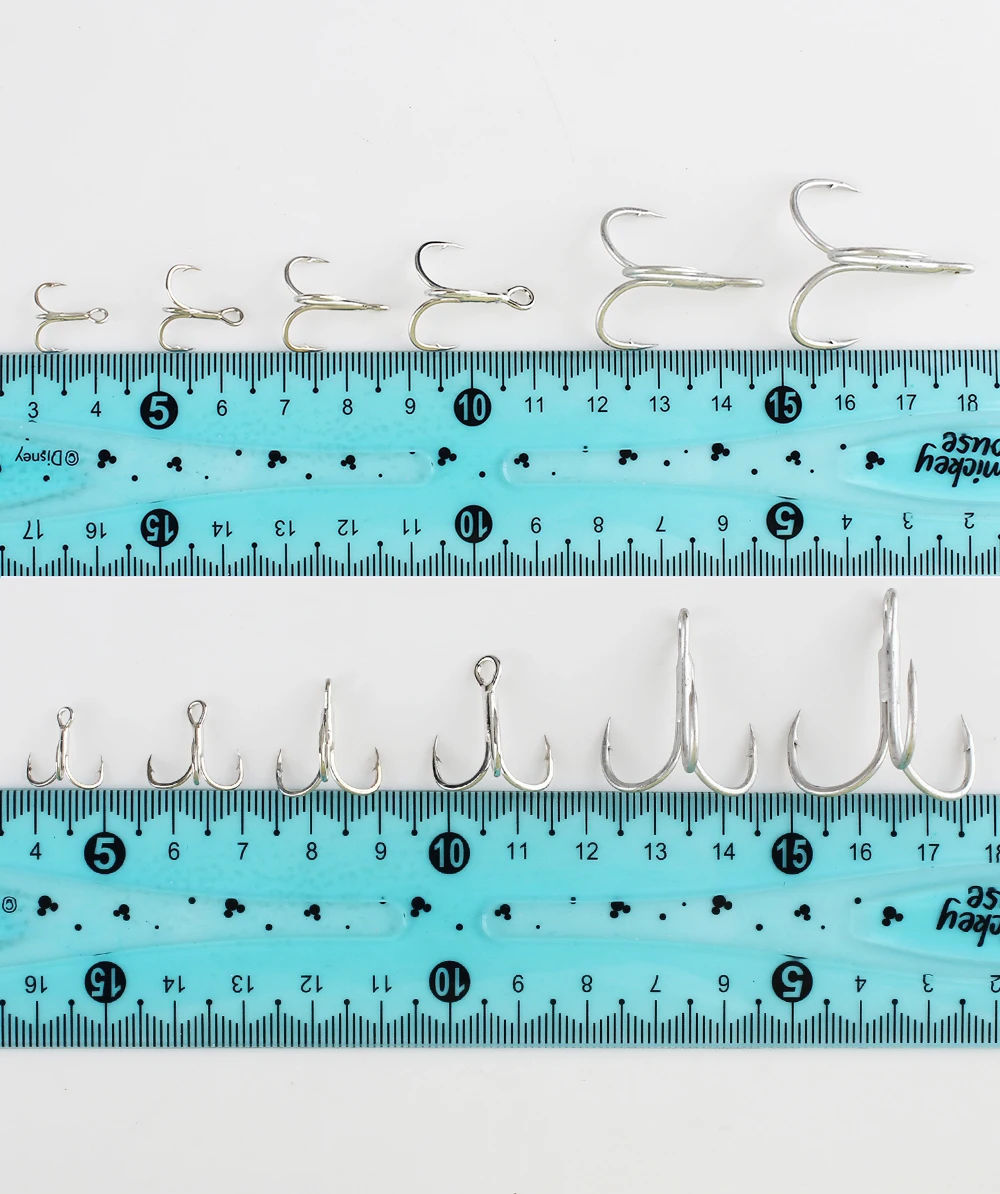 FTK Fishing Hook Baitholder Fly Tying Treble Hook Bass Sharp Barbed Hook Lure Holder Set Saltwater 15/20pcs Needle Fishhook 709
