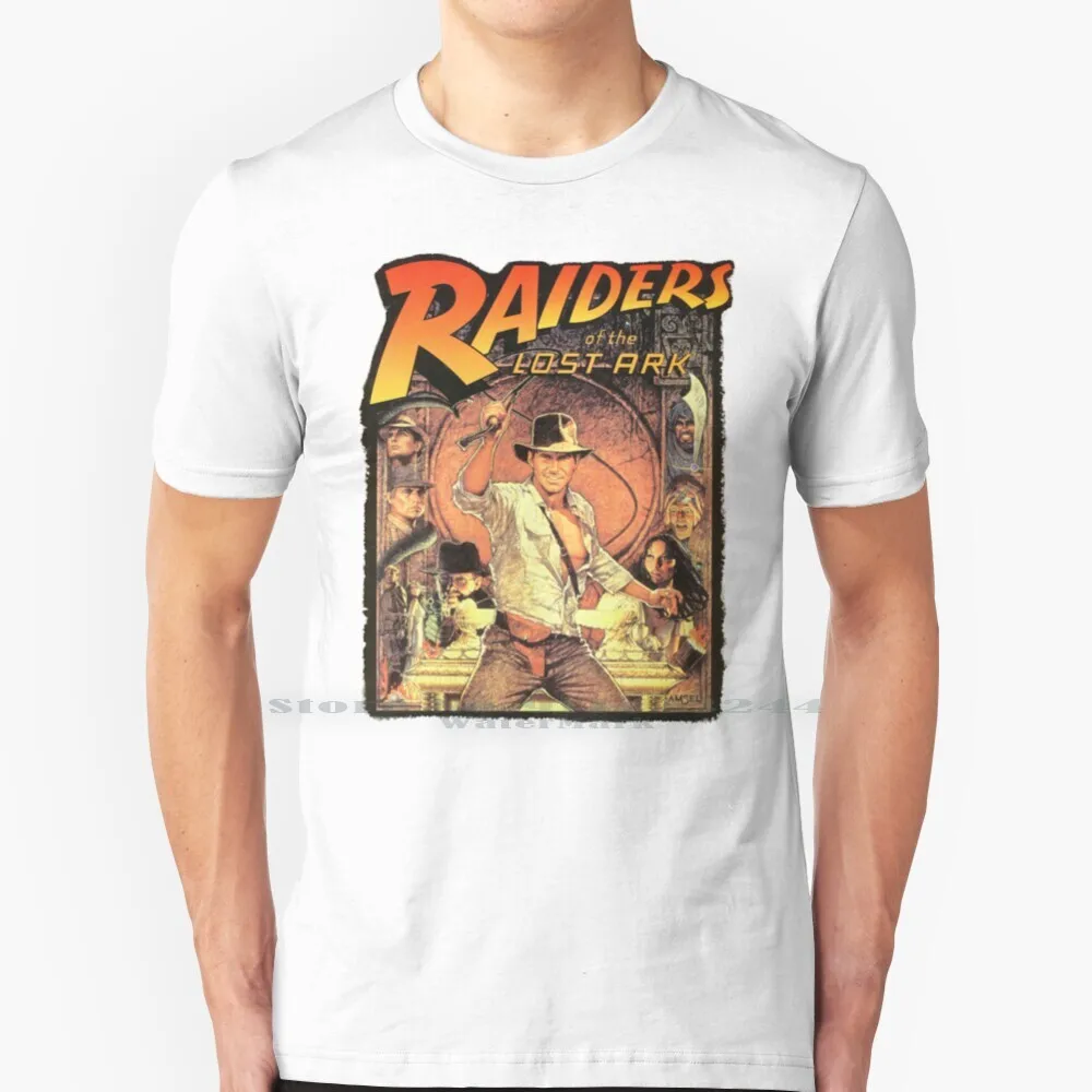 Raiders Of The Lost Ark T Shirt Cotton 6XL Raiders Of The Lost Ark Indiana Jones Movie Indiana Jones Fan Art