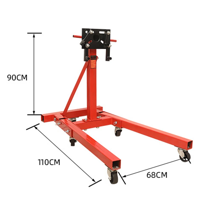 HWD-613 Engine Flip Bracket Universal Rotating Workbench Engine Repair Hardware Auto Repair Thicken Gearbox Move