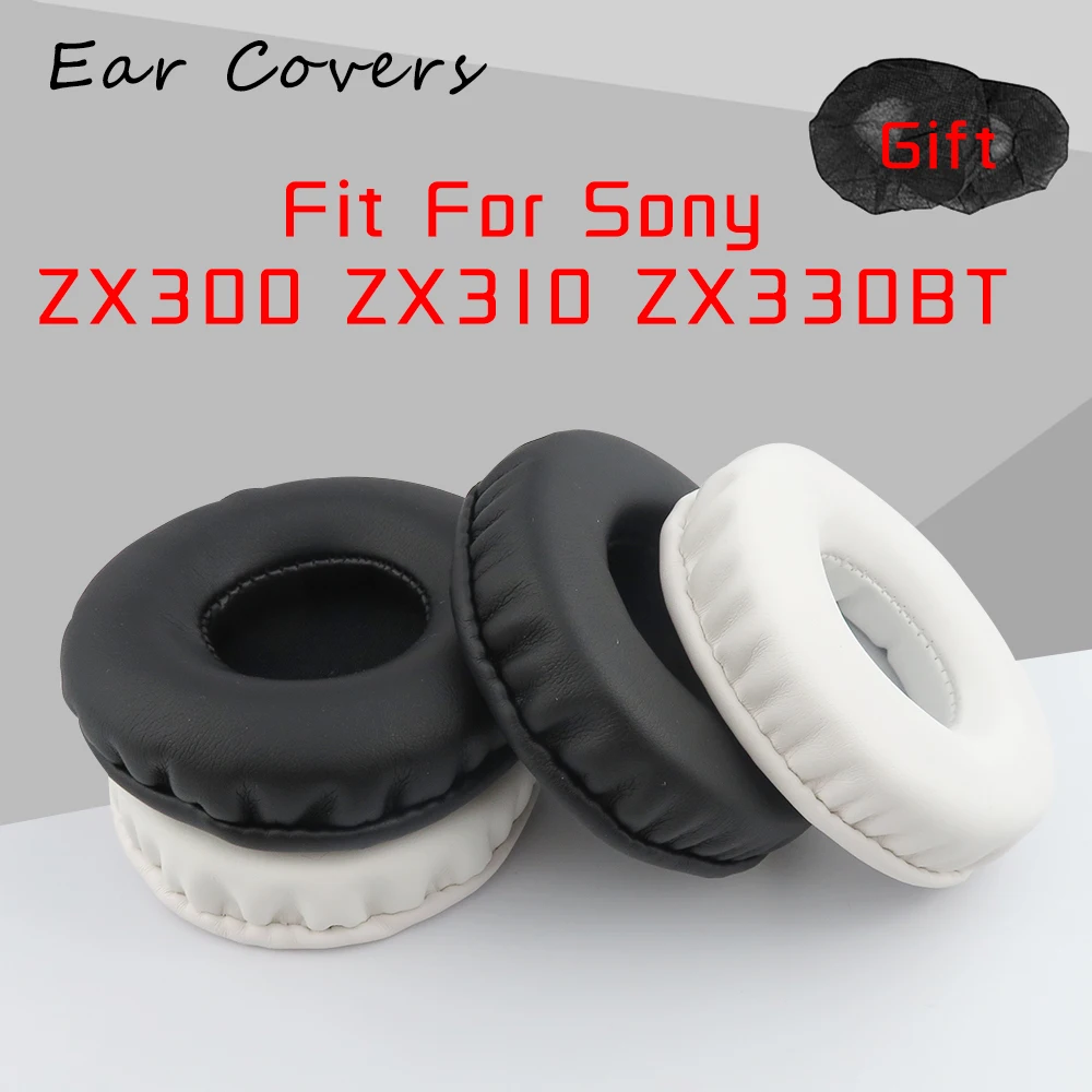 Cuscinetti auricolari per Sony ZX330BT ZX310 ZX300 MDR-ZX310 MDR-ZX300 cuffie auricolari cuffie di ricambio in spugna di cuoio