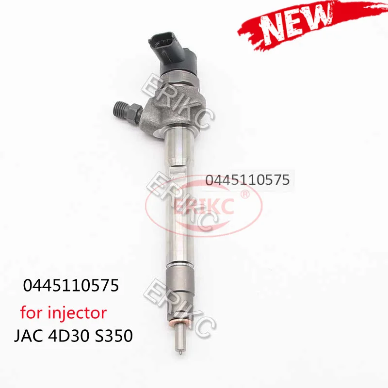 

ERIKC 0445110575 High Pressure 0 445 110 575 Auto Parts Fuel Injector 0445 110 575 for JAC 4D30 S350