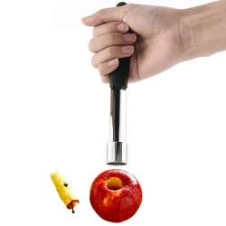 1PC Kitchen Stainless Steel Fruit Pear Corers Seed Remover Household Apple Corer Fruit Vegetable Core Seed Remover Cutter