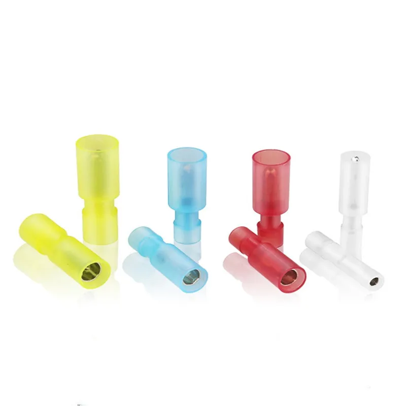 

10 Pairs FRFNY+MPFNY translucent Bullet Shaped Female Male Insulating Joint Wire Connector Electrical Crimp Terminal