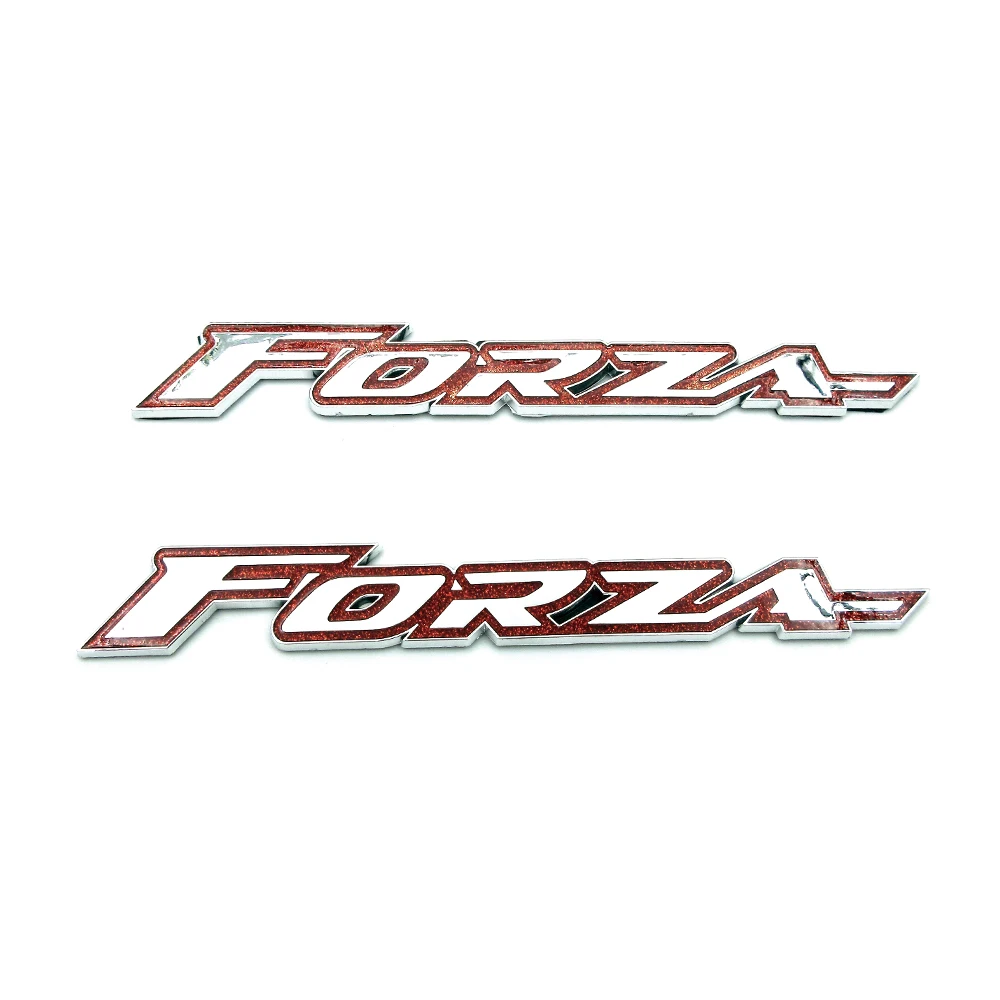 New Motorcycle Body Shell Stickers 3D Decal Emblem For Honda FORZA 300 125 250 Forza300 Forza125 Forza250 Reflective ABS Plastic