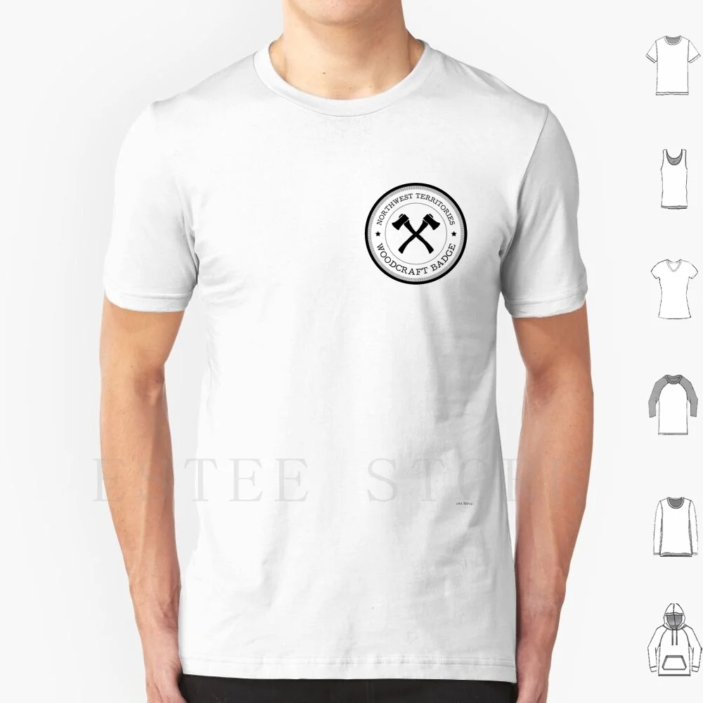Northwest Territories Badge T Shirt Cotton Men DIY Print Northwest Pnw Pacific Northwest Vector Simple Axe Lumberjack Manly