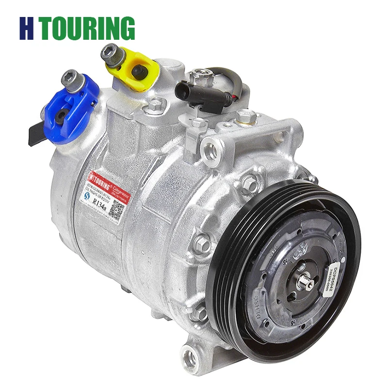 7SEU17C AC A/C Air Conditioning Compressor PV4 for BMW 5-series E60 E61 520d M47 N47 4471902570 4471502840 64526950152 6950152