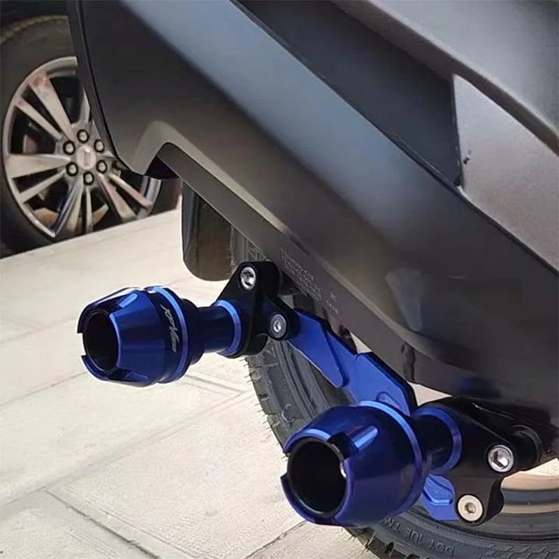 For YAMAHA XMAX300 XMAX 300 accessories Front Fork Wheel Fall Muffler Pipe Frame Protection Frame Slider Anti Crash Protector