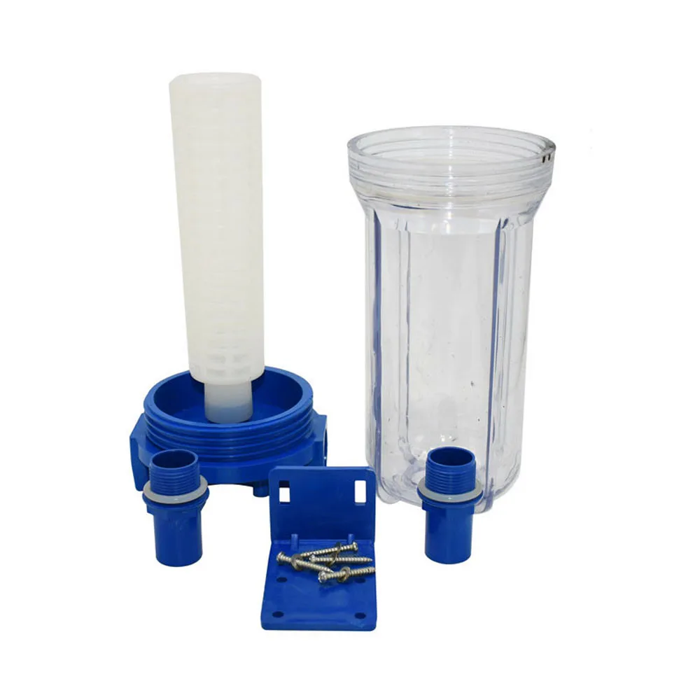 1 Pcs Family Garden Plastic Blue Poultry Pet Products Farm Animal Feed Veterinary Reproduction Filter Water Supply Equipment