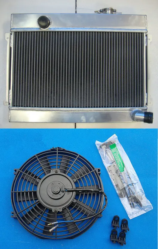 3 Core For DATSUN 1600 MT Aluminum Racing Radiator