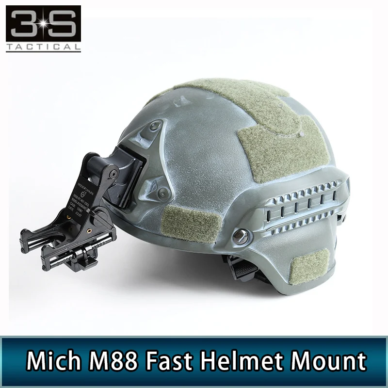 

Tactical MICH M88 FAST Helmet Mount Kit For NVG PVS-14 Night Vision Helmet Accessories